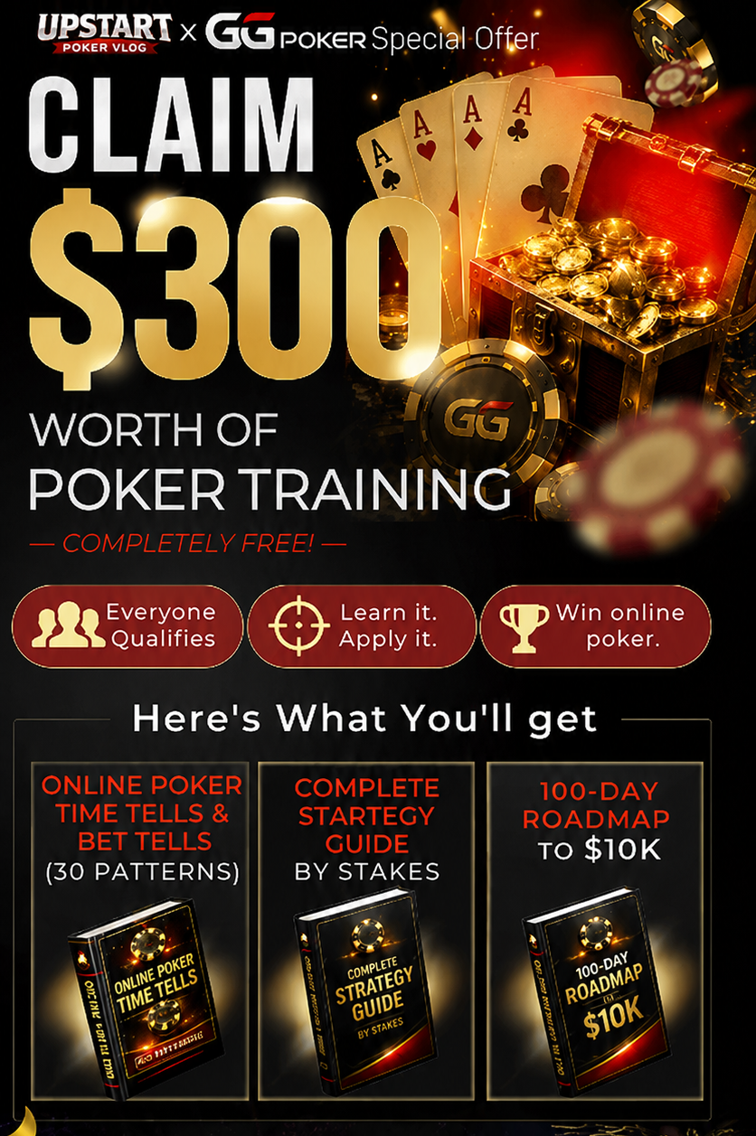 Claim $300 worth of poker training completely free